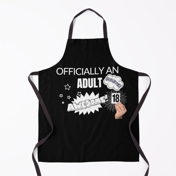 Item preview, Officially an adult 18 eighteen designed and sold by Maanya-Tees.