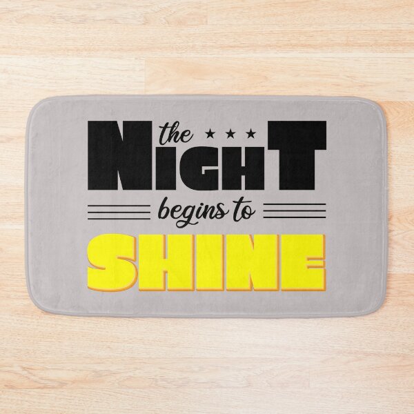 Item preview, The night begins to shine designed and sold by designandclouds.