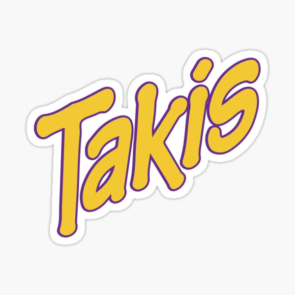Papas fritas Takis Pegatina