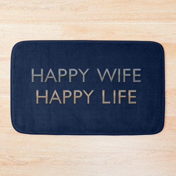Item preview, Happy Wife Happy Life - A true Zen-Saying designed and sold by Art-Frankenberg.