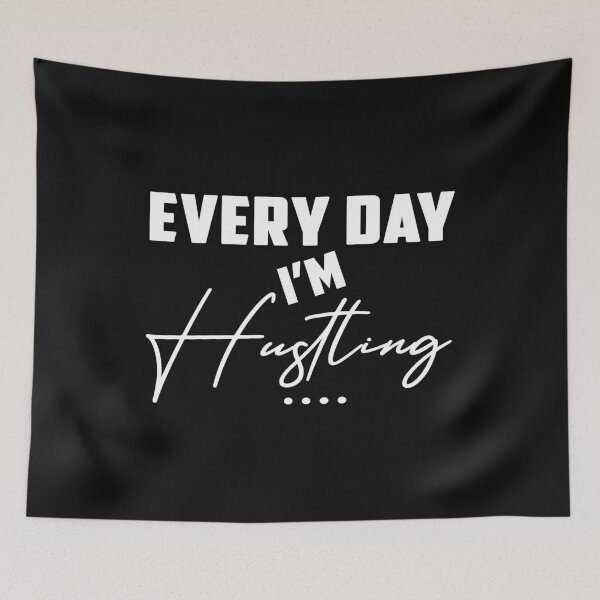 Item preview, every day i'm hustling t-shirt designed and sold by oussimakh.