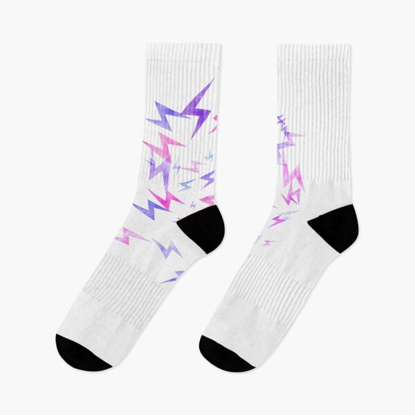 Item preview, Purple and pink lightning bolts designed and sold by qlobba.