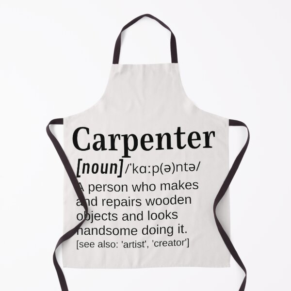 Item preview, Handsome Male Carpenter Joiner Gift Funny Clever Definition Woodwork designed and sold by DefinitionX.