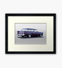 1956 Chevrolet Nomad Wagon Framed Print