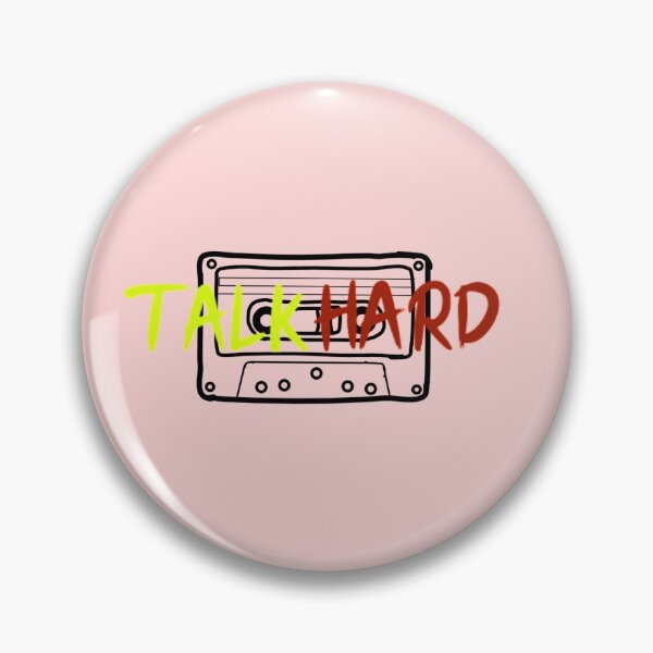 Item preview, talk hard- pump up the volume designed and sold by LilacCloudStore.
