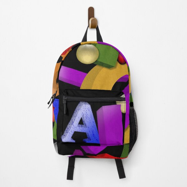Item preview, Multi Coloured 3D Shapes with Letters and Numbers designed and sold by KALEIDOSCOPE UK.