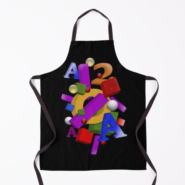 Item preview, Multi Coloured 3D Shapes with Letters and Numbers designed and sold by KALEIDOSCOPE UK.