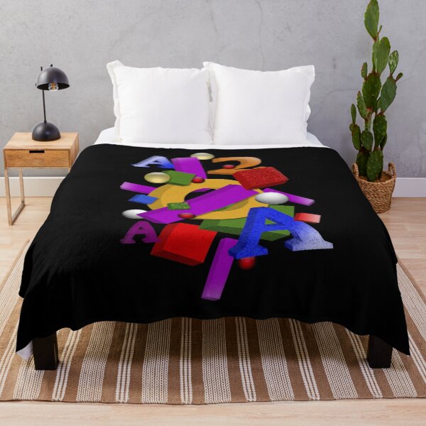 Item preview, Multi Coloured 3D Shapes with Letters and Numbers designed and sold by KALEIDOSCOPE UK.