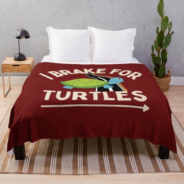 Item preview, I Brake for Turtles designed and sold by Brat-Cat-Shirts.