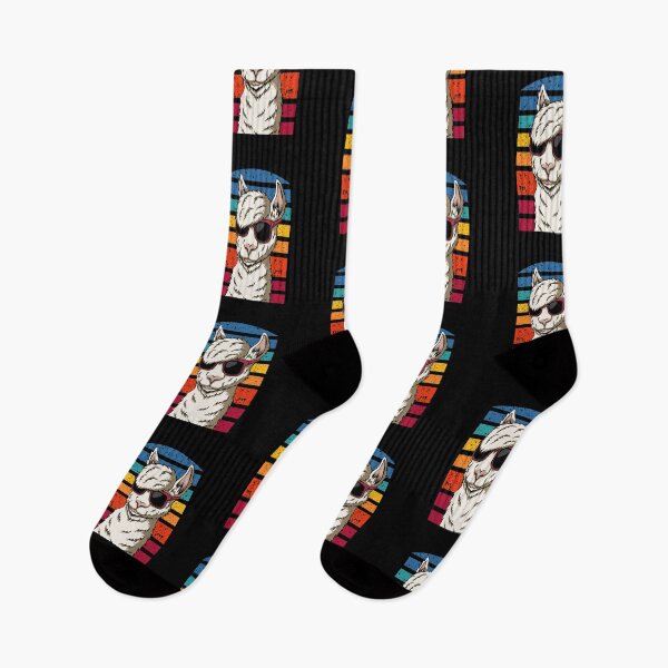 Item preview, Cool Retro Llama design, gift for llama lovers big and small  designed and sold by BRtisticDesigns.