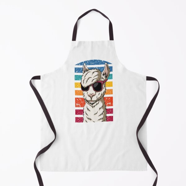 Item preview, Cool Retro Llama design, gift for llama lovers big and small designed and sold by BRtisticDesigns.