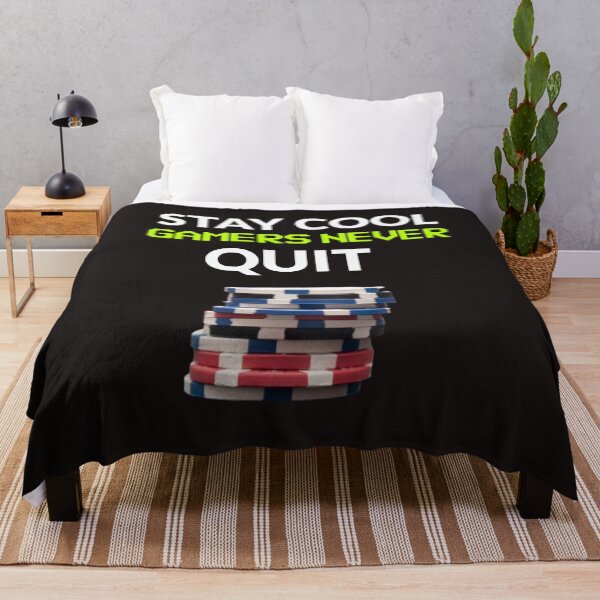 Item preview, GAMERS NEVER QUIT STAY COOL designed and sold by GILLES VAZIRI.