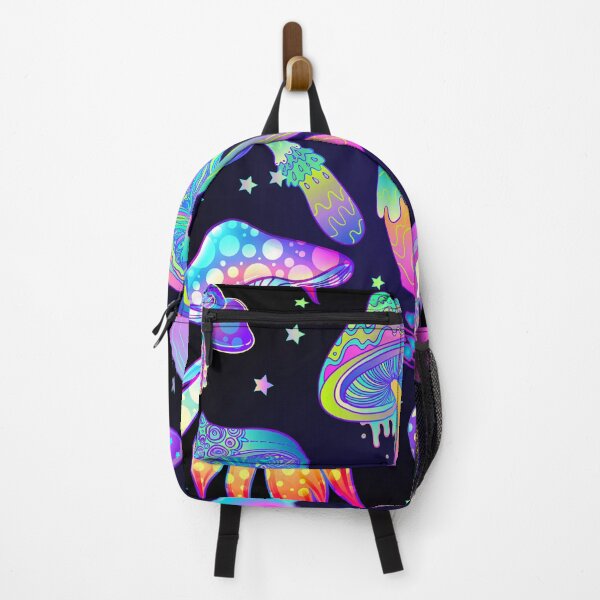 Item preview, Psychedelic Mushroom DMT Rave Gypsy Rainbow Trippy  designed and sold by Stephani Analah.