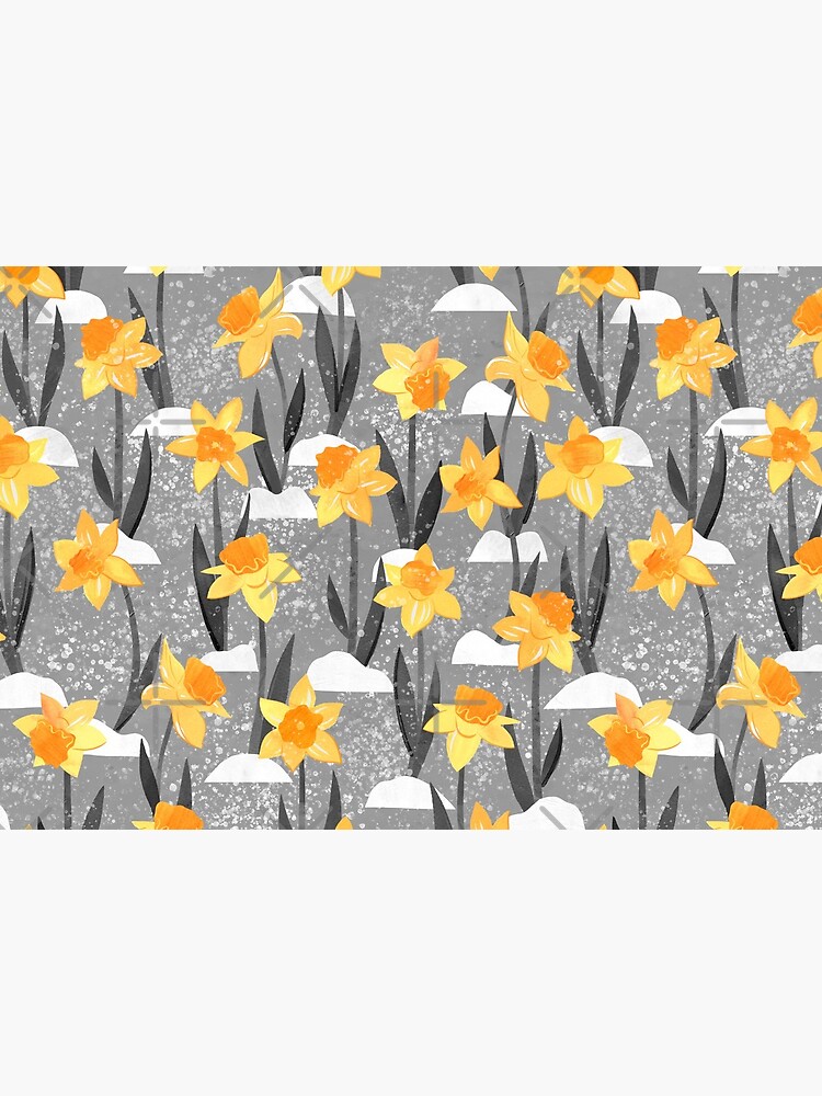 Daffodils in the Snow by annieparsons
