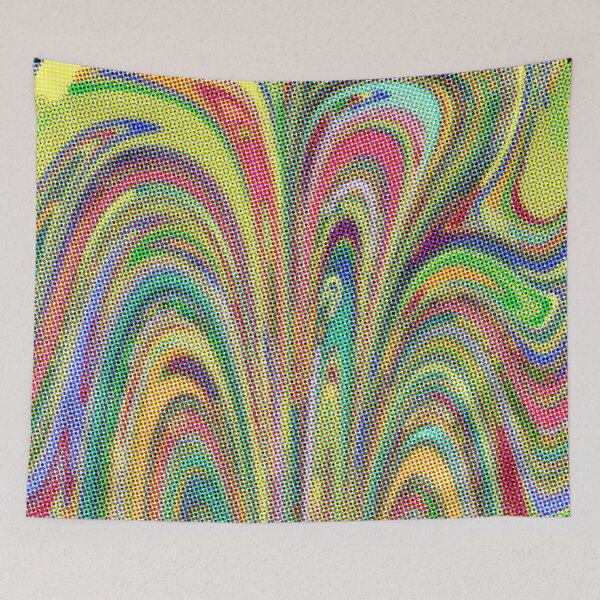 Item preview, Woozy Waves Multi Dots designed and sold by AMGImpressions.