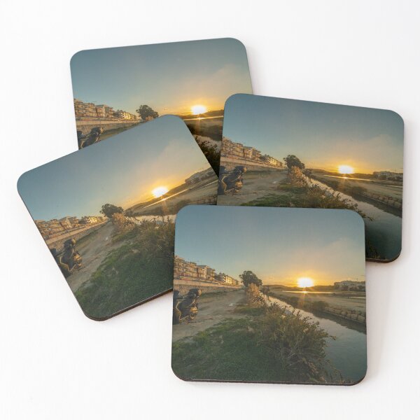 Item preview, Scooter Salt Flat Sunset  designed and sold by hawkie.