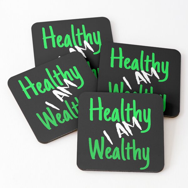 Item preview, I Am Healthy and Wealthy, I Am designed and sold by DiscGolfTees.