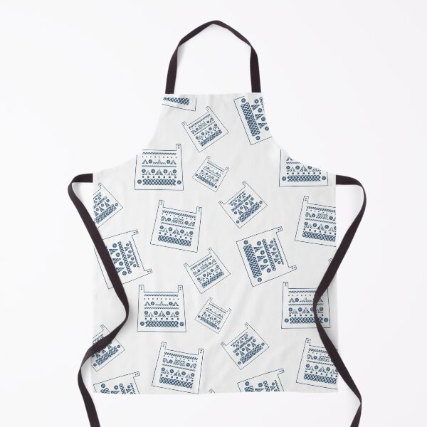Item preview, Tinos blue pigeon house pattern designed and sold by LilianGrfld.