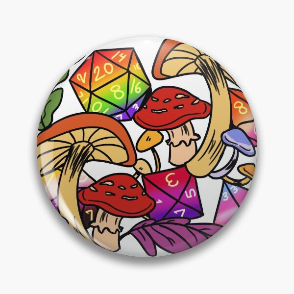 Item preview, Pride Mushrooms and Dice designed and sold by GrimmWorks.