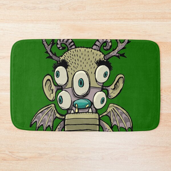 Item preview, forest troll with three bulging eyes and horns designed and sold by duxpavlic.