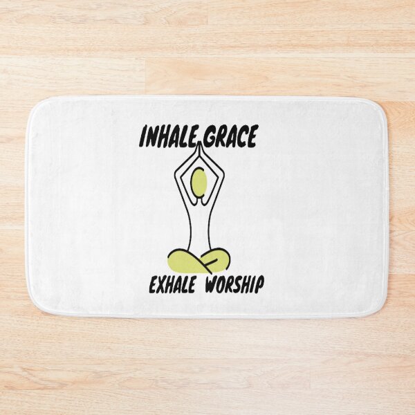 Item preview, Inhale grace, exhale worship designed and sold by julset.