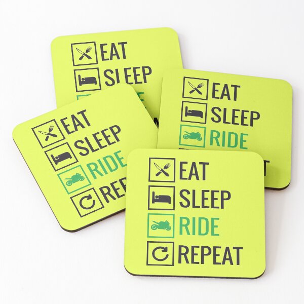 Item preview, Eat Sleep Ride Repeat Design designed and sold by Decalium.