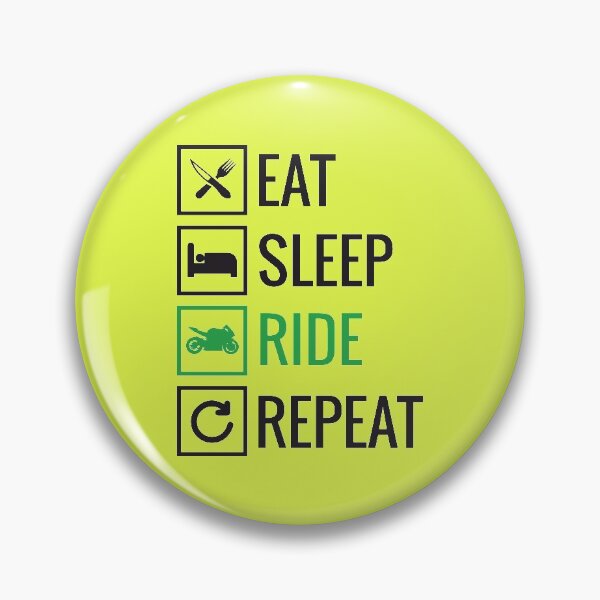 Artikelvorschau, Eat Sleep Ride Repeat Design entworfen und verkauft von Decalium.