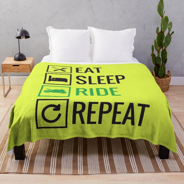 Item preview, Eat Sleep Ride Repeat Design designed and sold by Decalium.