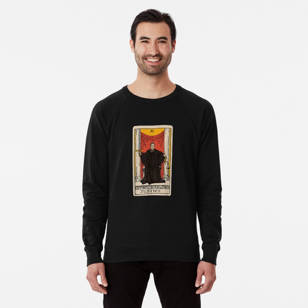 Rbg justice tarot card shirt clearance