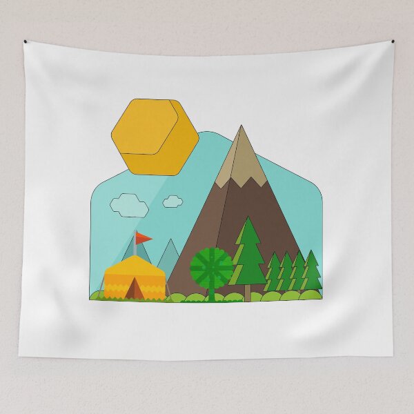 Item preview, Camping and Exploring Adventures Design designed and sold by MufeiDesigns.