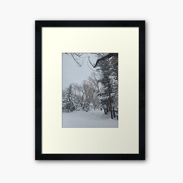 Winter Wonderland by ElitebyElise Framed Art Print