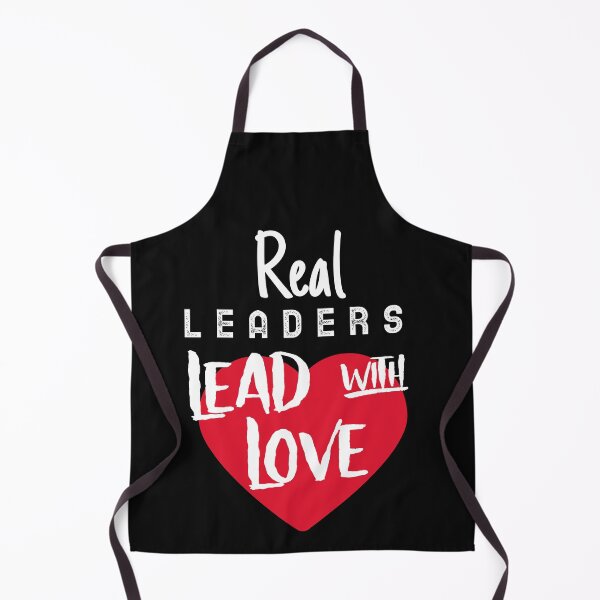Item preview, Real Leaders Lead With Love designed and sold by DiscGolfTees.