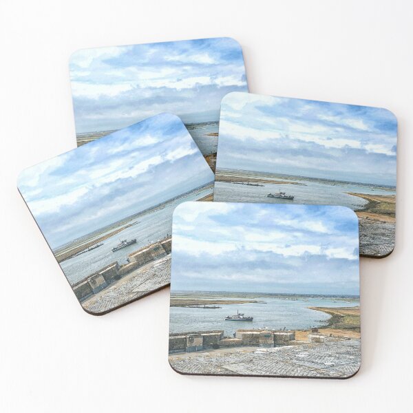 Item preview, Hurst Point, Keyhaven, Hampshire, England UK art designed and sold by BarbaraGlebska.