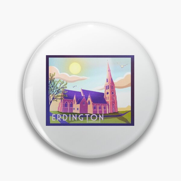 Aperçu de l'œuvre Affiche de voyage de l'abbaye d'Erdington créée et vendue par ScienceNStuff.