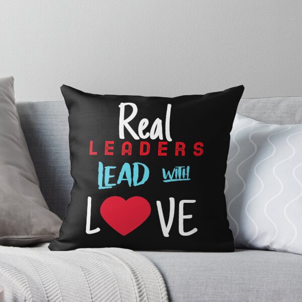 Item preview, Real Leaders Lead With Love designed and sold by DiscGolfTees.
