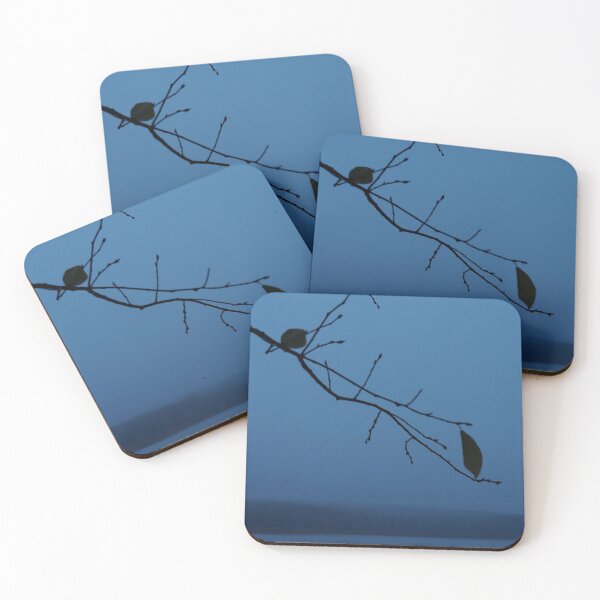 Item preview, Two leaves over blue designed and sold by Julia Pärnänen.