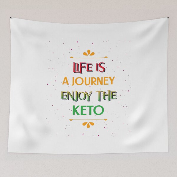 Item preview, Life Is A Journey Enjoy The Keto  designed and sold by fejoa.
