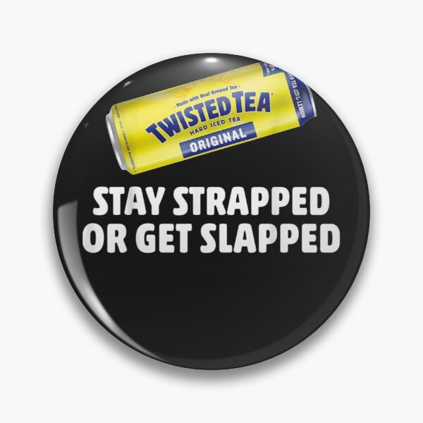 Item preview, Tea Stay Strapped or Get Slapped Twisted T-Shirt designed and sold by driveanh3.