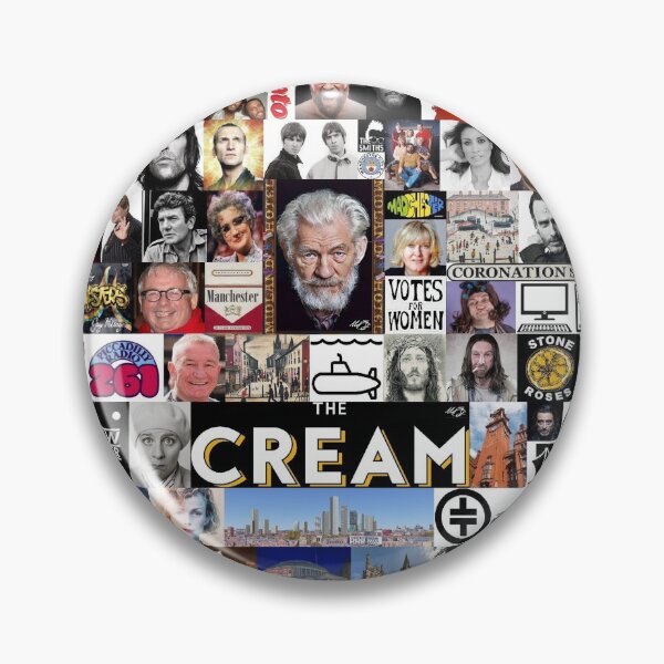 Item preview, The Cream of Manchester Collage Original 2020 designed and sold by MarkEdz.