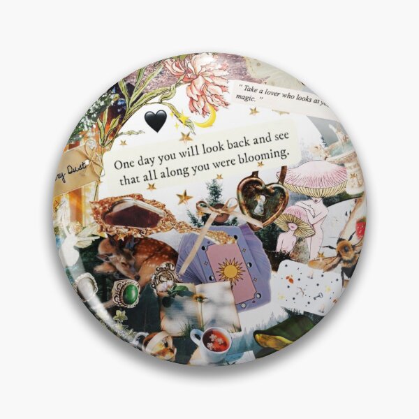 Item preview, Fairy Forest Aesthetic Collage  designed and sold by Cass Nicole.