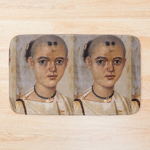 Item preview, Fayum mummy portrait ancient Egypt boy designed and sold by The-Roman-Lady.