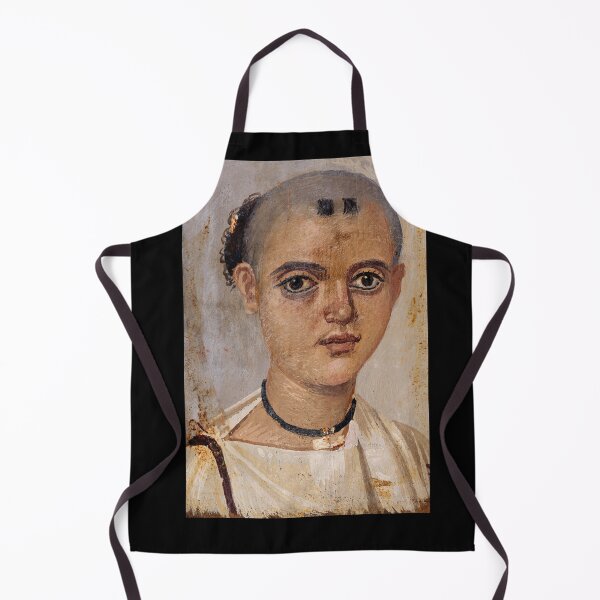 Item preview, Fayum mummy portrait ancient Egypt boy designed and sold by The-Roman-Lady.