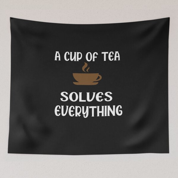 Item preview, Tea solves everything Essential T-Shirt designed and sold by Mizo Tees.