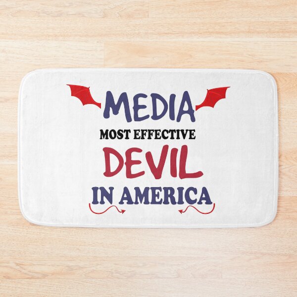 Item preview, Media Most Effective Devil In America, Media Stickers designed and sold by MoradovT-shirt.