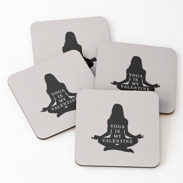 Item preview, yoga is my valentine, YOGA IS MY LIFE, yoga relax designed and sold by Happy  Soul Store.