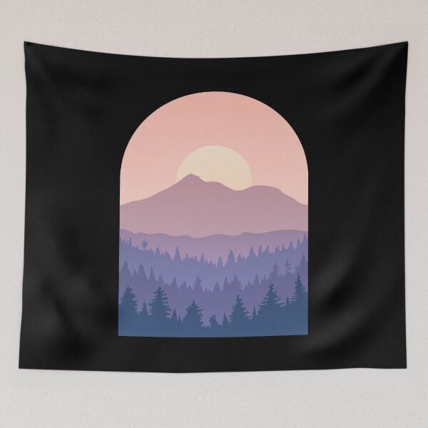 Aperçu de l'œuvre Mount Shasta Landscape créée et vendue par HalpinDesign.