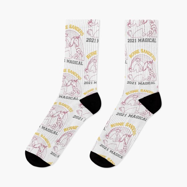 Item preview, Bernie Sanders rides on unicorn Inauguration Funny designed and sold by Dadya.