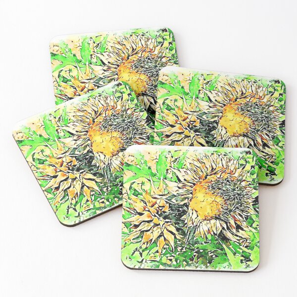Item preview, Hortus Conclusus: thistles designed and sold by Giuseppe Cocco.