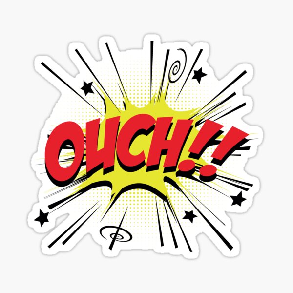 Item preview, OUCH Onomatopoeia designed and sold by GTdesigns.