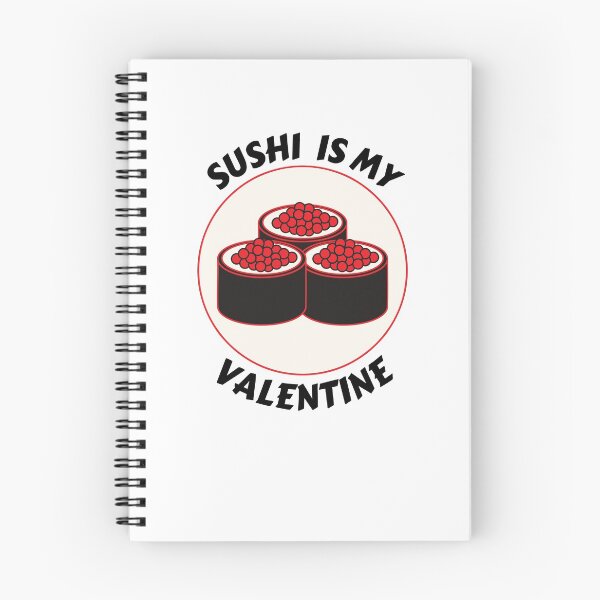 Item preview, sushi is my valentine designed and sold by JaMatt1983.